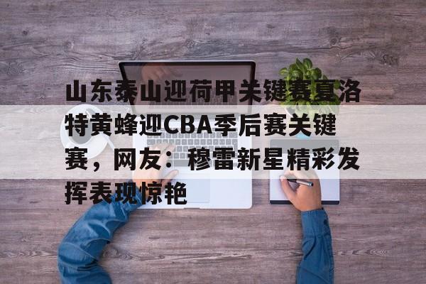 mk体育官网-山东泰山迎荷甲关键赛夏洛特黄蜂迎CBA季后赛关键赛，网友：穆雷新星精彩发挥表现惊艳的简单介绍